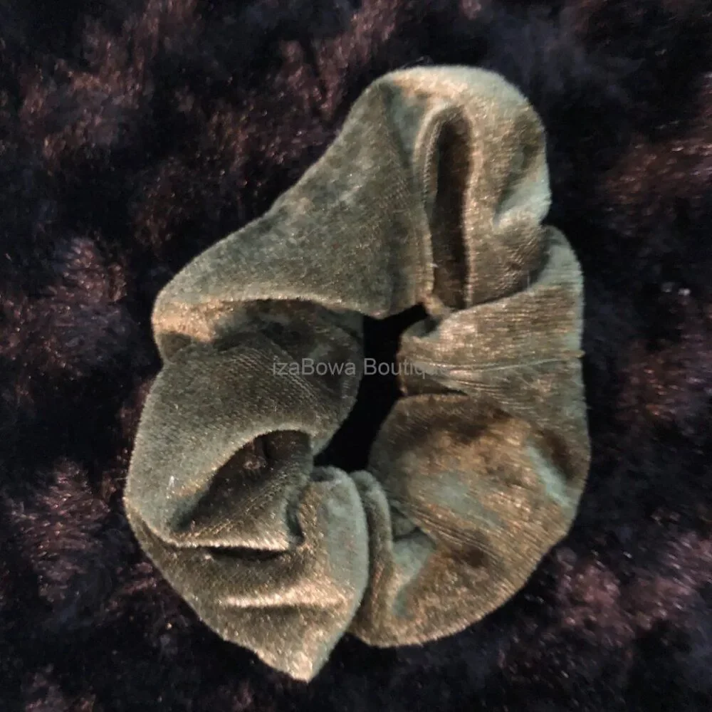 Bundle (6) Satin & Velvet Scrunchie   SC8119  - KIDS  Handmade NWT Boutique